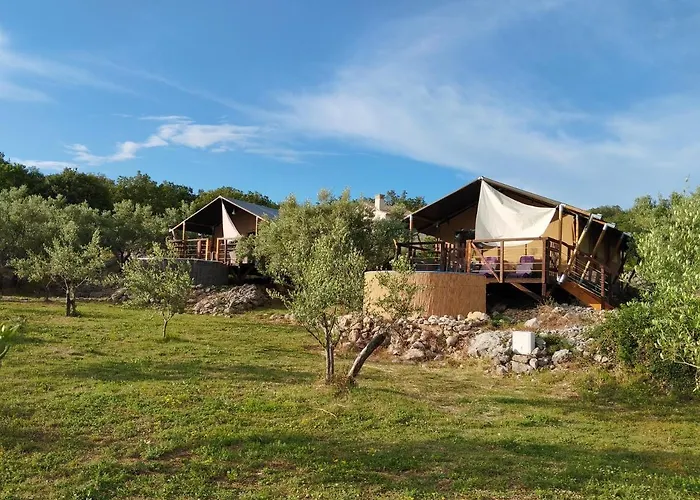 Krk Glamping Village Luxusní stan